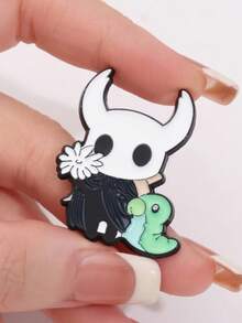 1 pieza Broche de esmalte único de Hollow Knight, insignia de personaje de anime japonés genial, pin de joyería de moda, regalo para amigos - XZ868 - Ver 6