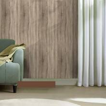 1 卷自粘壁纸 黄棕色木质装饰自粘乙烯基薄膜适用于家具 真木触感 易于清洁 完美覆盖表面而不穿过原色 家具翻新家居装饰贴纸 1m/2m/3m/5m/7m/10m 墙纸 墙贴 房间装饰 墙面装饰墙贴