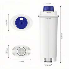 1/2/3/4 Repuestos de filtros de máquina de café para DeLonghi DLSC002, cartuchos de filtro de agua con carbón activado suavizante, compatibles con ECAM, ESAM, ETAM, BCO, EC, de vuelta a la escuela