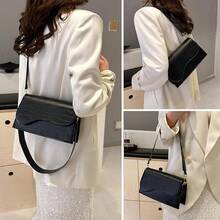 Travistar Bolsas de Mujer, Bolso Bandolera, Bolsa Crossbody Mujer, Bolsa de Mano Pequeño con 2 Correas Fiesta/Noche/Trabajo - Marrón - Ver 8