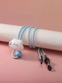 4pcs/1pc Cartoon Children's Glasses Hanging Rope, Elastic Band Elastic Fixing Chain, Male And Female Children's Glasses Anti Loss Chain And Disassembly, Full Of Creative Temperament, Holiday Gift