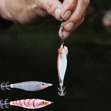6 件套鱿鱼夹虾夹鱼钩鱼饵虾饵鱼钩