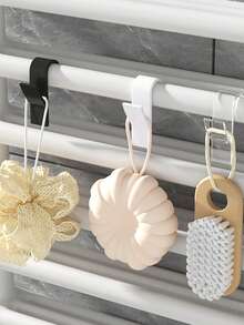 12pcs Multi-Purpose Radiator Hooks - Universal For Kitchen & Bathroom, No Drill Installation, Heavy Duty Organizer For Clothes, Towels, And Home Storage - Multicolor - View 10