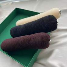 1pc Fashion Black Chignon & Flower Bud Shape Hair Clip, Invisible Hairpin Hair Accessory ,Hair Styling Tools ,Beauty