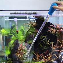 Siphon d'aquarium, pipettes allongées, aspirateur de réservoir de poissons, outil de nettoyage simple pour changeur d'eau d'aquarium 29 cm 45 cm 54 cm 30 ml 40 ml 50 ml