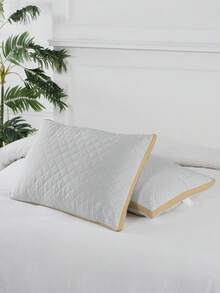 Lovella Paris ClimaComfort 枕头 灰色/金色 | 50x70 厘米 | 极致睡眠舒适 1 件 - 金色 - 查看 1