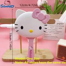 Sanrio [Cute Sanrio Hair Comb Set] Sanrio Hello Kitty & My Melody Kuromi Travel Hair Comb Set With Makeup Mirror | Cute, Compact For Home Daily Styling & Outdoor Travel Use, Ideal For Girls' Gifts, Valentine's Day, Gift For Mom And Girlfriend, Daily Use, Surprise Box Easter Gifts