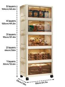 55 cm/21,7 cala szerokości 5 warstw wyjmowane składane pudełko do przechowywania, organizer do szafy/szafa sypialniana/przenośna szafa, puszki na mleko w proszku/pieluchy/zabawki/ubrania/koce/książki/pudełka do przechowywania przekąsek, odpowiednie do kuchni/salonu/sypialni/akademika/domu do wynajęcia/sypialni, organizer, organizer, przechowywanie w domu, biała koszulka damska, czarne spodnie damskie, damskie zimowe ubrania, sukienka, zimowe ubrania dla kobiet, eleganckie sukienki damskie, biała koszula damska, długi rękaw, biały kombinezon dla kobiet, wiosenne sukienki dla kobiet, wiosenne stroje dla kobiet, wiosna, wiosenne ubrania, minimalistyczny, letnie bluzki