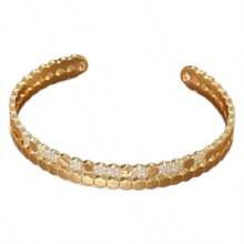 Bracelet & Ring Set, Fashion Honeycomb Women Ring & Bracelet Set, Suitable For Daily Wear And Festival Gift