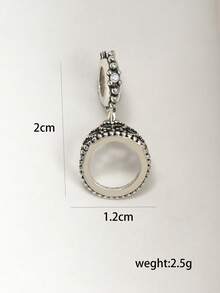 1pc Creative Heart Crown Pendant For DIY Necklace Bracelet Jewelry Making - Crown - View 4