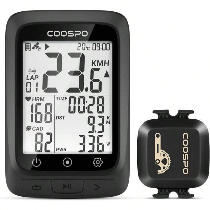 BC107 サイクルコンピュータ GPS サイコン ワイヤレス 自転車