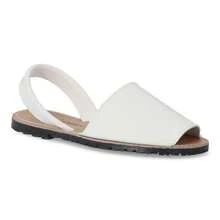 Vanessa Calzados Women Flat Sandals - White - View 3