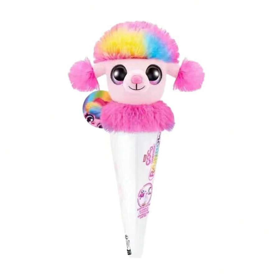 ZURU Coco Cones 彩虹系列 10 英寸锥形毛绒玩具（Splash），收藏级毛绒玩具礼物 - 濺 - 查看 1