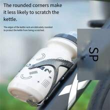 ABS Material Bicycle Water Bottle Cage - Suitable For Road Bikes And Mountain Bikes - Sturdy Mounting On Frame - Suitable For Cyclists - Ideal For Biking Enthusiasts