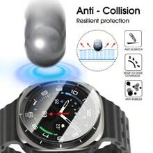 1-5PCS Full Screen Protector For Galaxy Watch7 6 5 4 40/44mm Hydrogel Film Protective Cover For Watch Classic 43mm 47mm