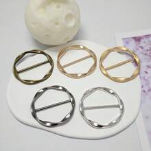 10件/5件/1件旅行必备邮轮必备优雅衬衫紧身器围巾环夹衬衫夹T恤领带环夹女士和滑动T恤扭结夹扣环服装环包裹夹