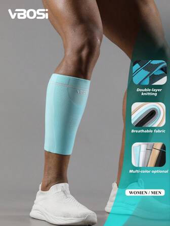 VBOSI 1 stuk dames- en heren 3D gebreide compressiekous – unisex, ademend ontwerp met luchtgaten voor sport en dagelijks gebruik