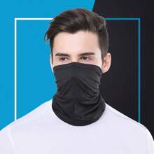 1pc Cycling Ice Silk Mask Outdoor Sun Protection Magic Headscarf Men And Women Sports Multifunctional Scarf Neck Cover