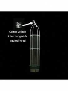 Adjustable Garden Trellis For Climbing Plants - Multifunctional Plastic Support Structure For Potted Flowers, Vines, And Vegetables - Indoor And Outdoor Plant Tower With Bird Decor