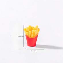 1 Stück realistisches Mini Dim Sum Kuchen Burger Spielzeug Essen, Miniatur Puppenhaus Dekoration, kreatives Zuhause Dekorationszubehör