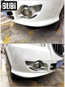 通用汽车后前保险杠唇形扩散器扰流板保护防刮防撞改装装饰汽车配件 - 均碼 - 查看 5