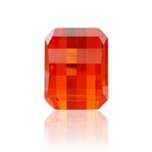 One 100% Cubic Zirconia 8mmX10mm Square Pixel Cut Gemstone For Charms Advanced Jewelry Making Materials DIY