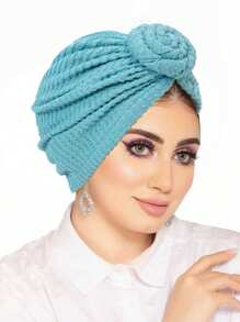 1 buc. Turban elastic pentru femei - Design răsucit, pălărie ușoară și caldă de iarnă pentru petreceri dansante și ieșiri casual, opțiuni multicolore (doar spălare manuală), accesoriu elegant pentru cap, eșarfă versatilă, croială perfectă