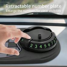 360 Degree Rotatable Car Phone Holder & Anti-Slip Mat, Universal Car Dashboard Mount For Phones, Keys, Devices - A - View 6
