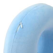 Miniso Stitch Memory Foam U-Shaped Pillow Anime Cartoon Slow Rebound Neck Support Car Travel Nap Pillow Comfortable Soft Head Pillows - Baby Blue - View 5