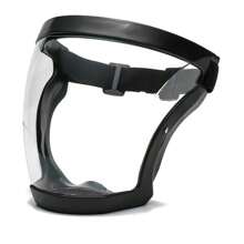 Masque de protection intégral unisexe transparent, masque de moto/vélo coupe-vent, anti-poussière, protection du visage pour le soudage