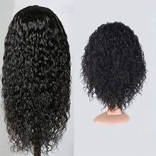 16 英寸/24 英寸头带假发 女士水波头带假发 卷发 湿发和波浪头带假发 无蕾丝假发 易于佩戴的假发 自然色 - 彩色 - 查看 5