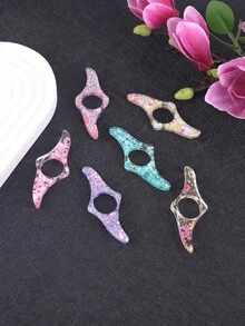 1pc Creative Drop Glue Book Holder,Portable Multi-Functional Book Page Extension Tool, Beautiful Thumb Bookmark For Reading Books Back To School