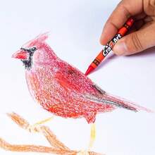 -Z-Art 16ct Crayons, Back To School Supplies, Box Of Crayons Drawing Fun, Ages 3 And Up