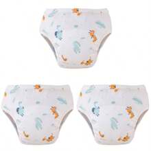 3pcs/Set Reusable Waterproof Baby Diapers, Diaper Pants, Training Pants, Swim Diapers, Adjustable & Easy Wash For Boys And Girls
