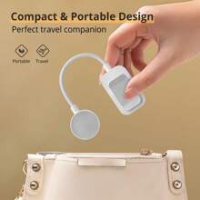 2 Packs Portable LED Clip On Book Light, 1 Pack 3 Color Temperatures & 360° Goose Neck, Eye-Caring Reading Lamp AAA Battery Operated Mini Desk Light For Crafts Working, Mini LED Table Lamp, Easy To Use Interior Decorative Night Light Without Battery, Suitable For Bed Travel Bible Study