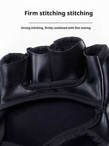 1 pièce Set de gants de boxe à demi-doigts en forme de main fantôme | Gants d'entraînement épais pour adultes pour le travail de sac de frappe et de sac lourd, équipement sportif d'entraînement de réaction au taekwondo, un bon accessoire de fitness comme cadeau pour père