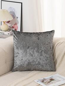 1 件 18x18 英寸北欧风格纯色金色天鹅绒枕套，色调明亮，柔软舒适，弹性好，不起皱，现代家居装饰，多种颜色可选，拉链开合，涤纶面料，适用于客厅、卧室、沙发、汽车、办公室、庭院装饰枕套房间装饰枕套靠垫套靠垫套 - 彩色 - 查看 14