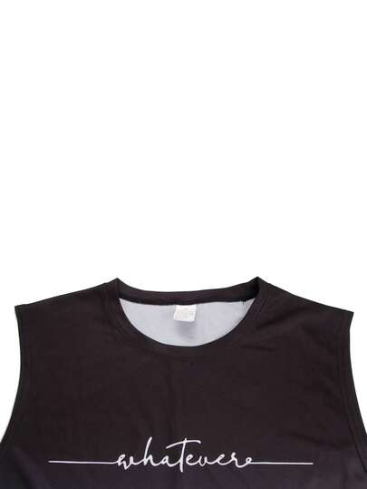 Men's Gradient Print Sports Tank Top, Running, Gym, Outdoor Sports Casual Quick Dry Breathable Vest