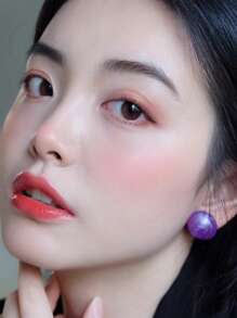 14.0mm Coffee-Colored Circle Contact Lenses, Suitable For Fashion-Conscious Women