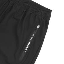 Women's Summer Fashionable Casual High Elasticity Sports Yoga Shorts, Suitable For Outdoor Sports, Yoga, Daily Wear - 黑色 - 查看 4