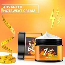 7 Days Flash Cream,7 Day Flash Cream Hot Sweat Cream,7 Days Flash,Make Skin Smooth And Delicate,For All Skin Types - Orange - View 2