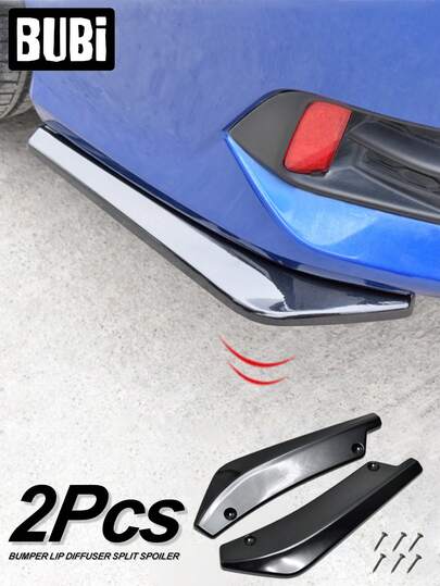 通用汽车后前保险杠唇形扩散器扰流板保护防刮防撞改装装饰汽车配件