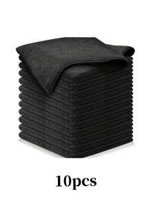 Microfiber Cleaning Cloth Grey - 10/5 Pcs- High Performance - Lint Free - Scratch Free, Ultra Absorbent Microfiber Towel Weave Grime & Liquid For Streak-Free Mirror Shine , For Cars, SUVs, RVs, Trucks, And Boats - Car Washing Cloth