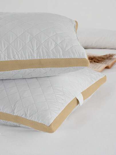 Lovella Paris ClimaCom Kussen Grey/Gold 50x70 Cm Ultimate Sleep Com 1pc view 3