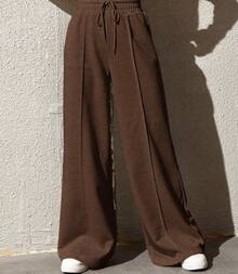 Women's Lanzinha Pants Winter Fashion Pantaloons - 鏽棕色 - 查看 3