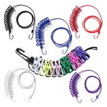 Portable Clothesline, Retractable Clothes Drying Line For Travel, Windproof Laundry Rope With 12pcs Clips, Indoor Washing Line For Camping, Outdoor Travel & Camping (Clips Color Random)