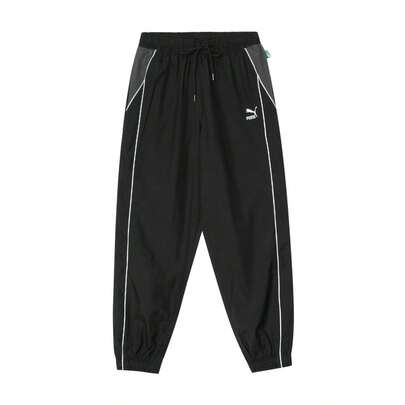 Puma 男女款抽绳腰休闲运动裤 62278501