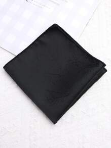 1pc Pocket Square Handkerchief, Suitable For Business, Party, Casual And Streetwear