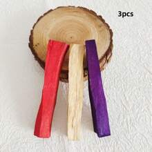 3 Stück/6 Stück je 4 Zoll Palo Santo Räucherstäbe aus Peru - Natürlicher Palo Santo, Lila Palo Santo, Drachenblutt Palo Santo, geeignet für kraftvolle Reinigung, Meditation, Erfrischung, Talisman, Wohndekoration für Feiertage und spirituelle Praktiken