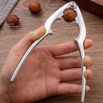 1pc Chestnut Opener Nutcracker Clip Ergonomic Design Portable Dried Fruit Opener For Pecans Almonds Brazil Nuts